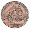 Die Struck Zinc Challenge Coin (1-1/4")